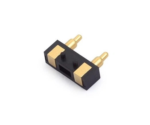 2 pin side design Pogo pin connector 2 pin side design Pogo pin connector