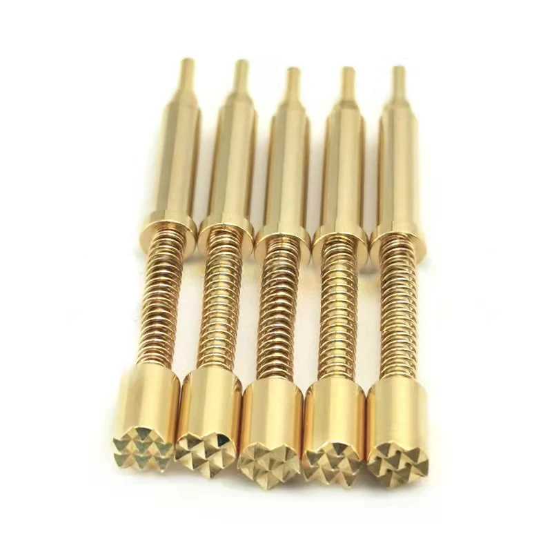 Plated Gold Pogo Pin Probe Plated Gold Pogo Pin Probe