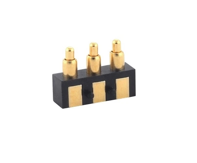 Side design 3pin Pogo Pin connector