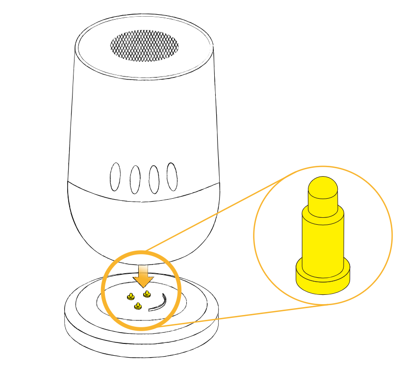 Smart Speaker Pogo Pin Charging