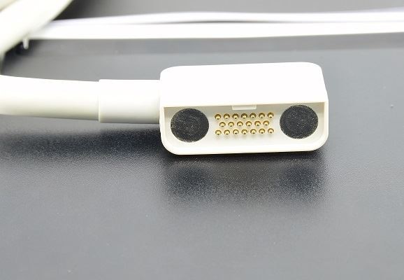 Magnetic pogo pin charging cable