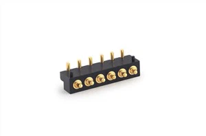 High Current 3A Right Angle Pogo Pin Connector