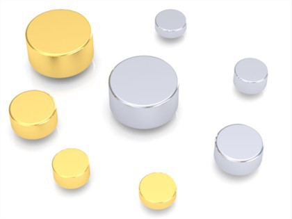 Solid Plated Gold Pogo Pin