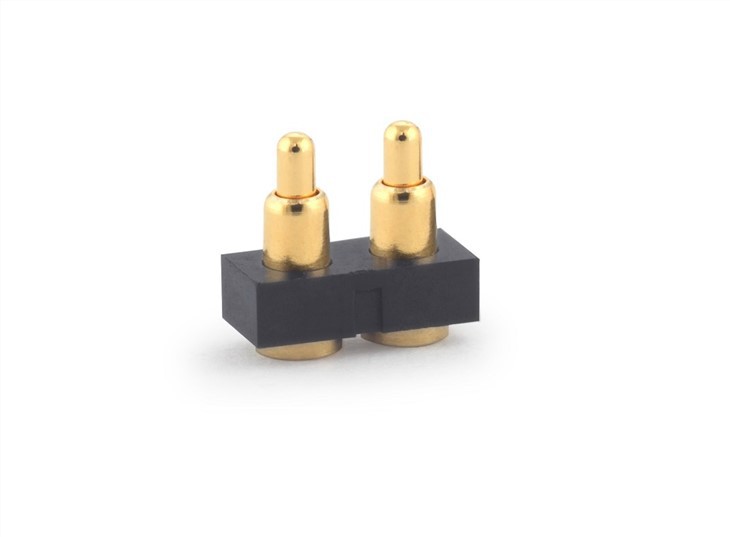 2 Point Plated Gold Pogo Pin Connector