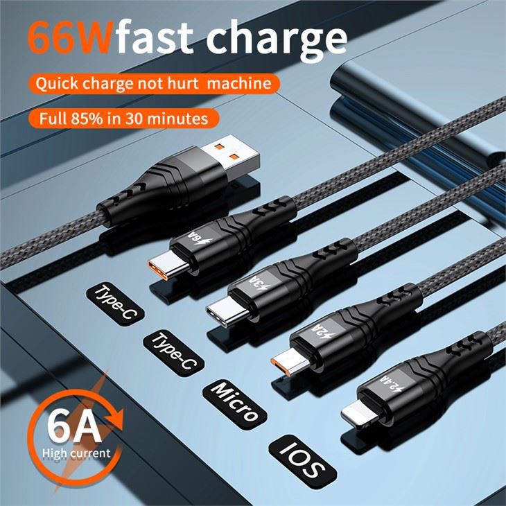 ​66w 6A High Current Super-Fast Charging Cable
