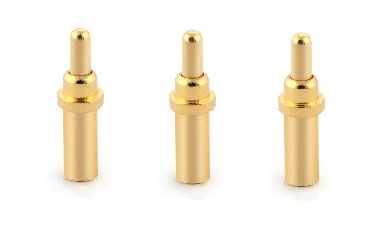 The Method of making spring pogo pin contacts