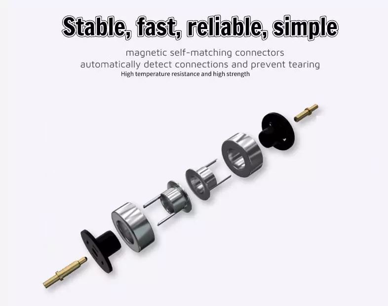 Our Magnetic Pogo Pin Connector