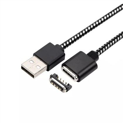 4Pin USB Magnetic Pogo Pin Charging Cable