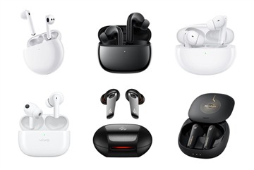 pogo pin charging contacts on Bluetooth headsets