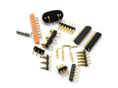 Male and Female Right Angle Pogo Pin Connector